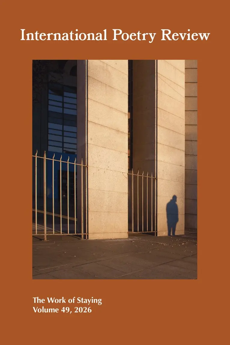 Ana Hontanilla, Rose Facchini - International Poetry Review, Volume 49, 2026, Häftad. Tillgänglighet: Lägg i varukorg