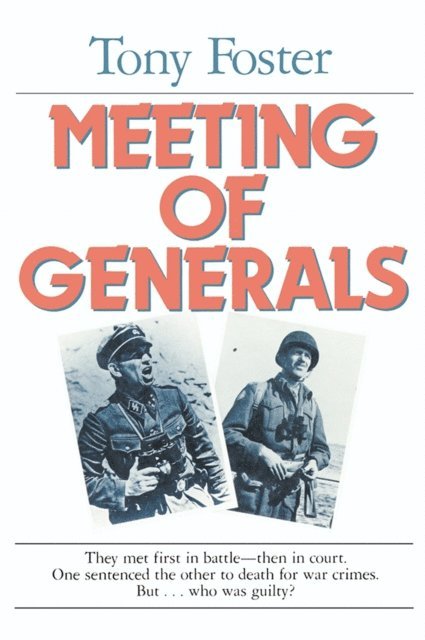 Tony Foster - Meeting of Generals, E-bok