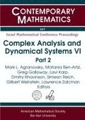 Complex Analysis and Dynamical Systems VI