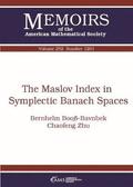 The Maslov Index in Symplectic Banach Spaces