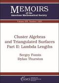 Cluster Algebras and Triangulated Surfaces Part II: Lambda Lengths