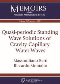 Quasi-periodic Standing Wave Solutions of Gravity-Capillary Water Waves