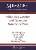 Affine Flag Varieties and Quantum Symmetric Pairs