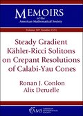 Steady Gradient Kahler-Ricci Solitons on Crepant Resolutions of Calabi-Yau Cones
