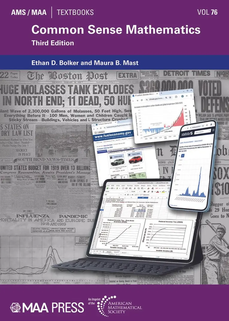 Ethan D. Bolker, Maura B. Mast - Common Sense Mathematics, Häftad. Tillgänglighet: Kommande