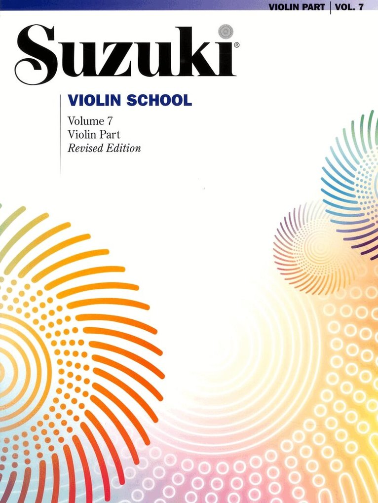 Shinichi Suzuki - Suzuki Violin School 7, Övrigt
