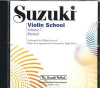 Suzuki violin school 7 CD rev