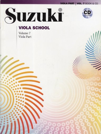 Suzuki Viola school 7 bok/cd kombo av William Preucil