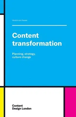 Hinrich Von Haaren - Content Transformation, Häftad. Tillgänglighet: Tillfälligt slut