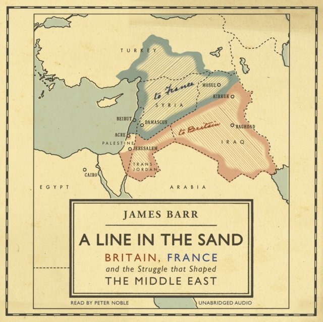James Barr - Line in the Sand, Ljudbok