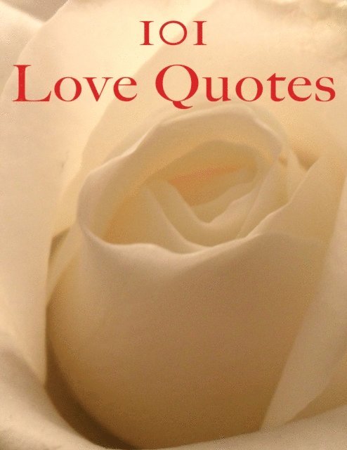 Crombie Jardine - 101 Love Quotes, E-bok. Tillgänglighet: Lägg i varukorg