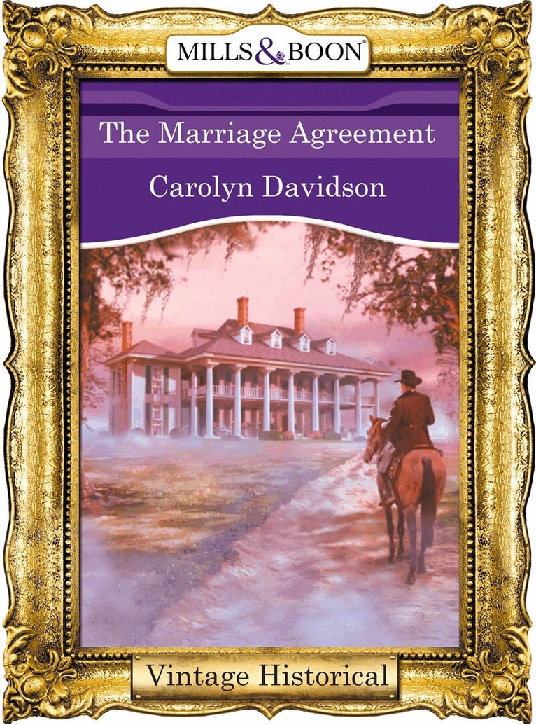 Carolyn Davidson - Marriage Agreement, E-bok
