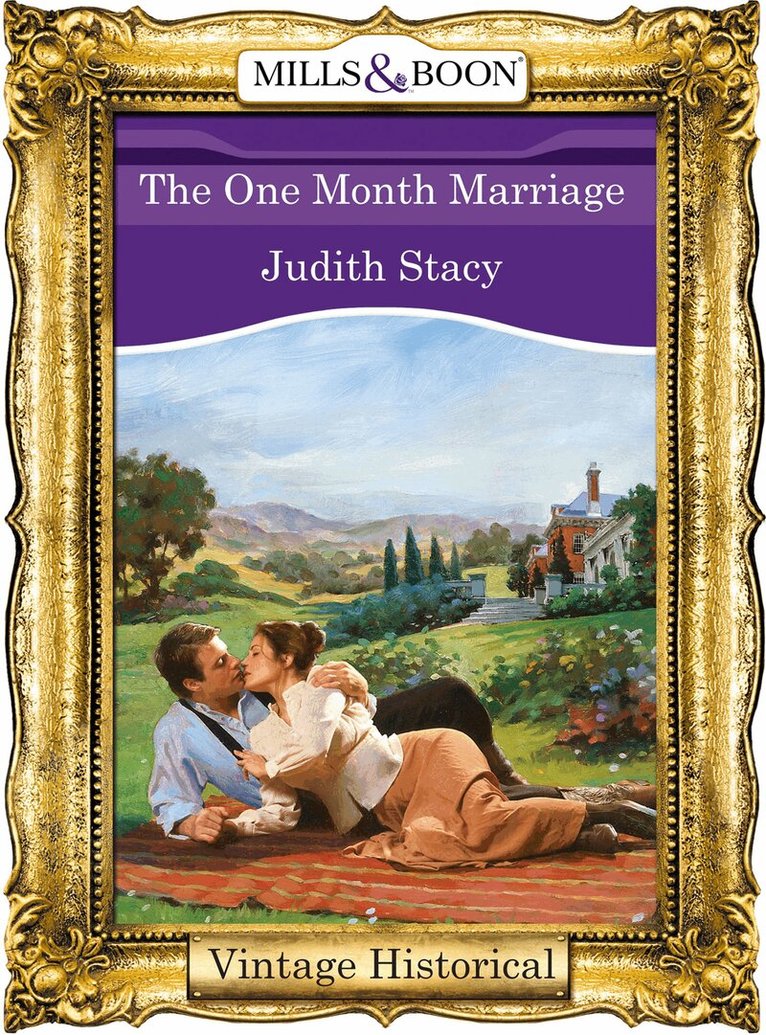 Judith Stacy - One Month Marriage, E-bok