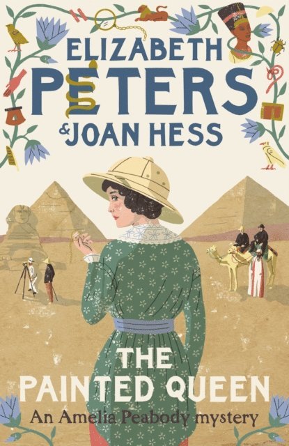 Joan Hess, Elizabeth Peters - Painted Queen, E-bok