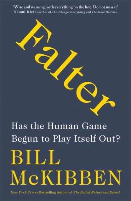 Bill McKibben - Falter, E-bok