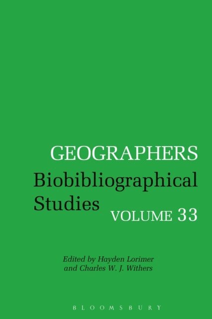 Hayden Lorimer, Hayden Lorimer, Charles W. J. Withers - Geographers, E-bok