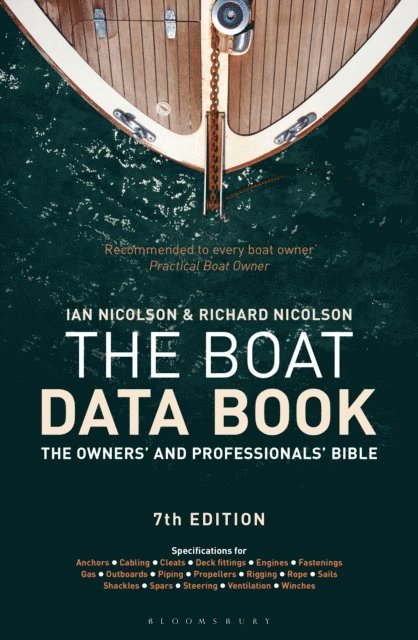 Richard Nicolson, Ian Nicolson - Boat Data Book, E-bok