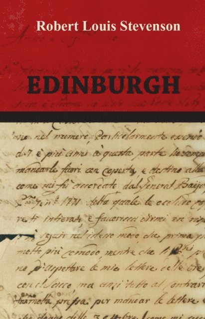 Robert Louis Stevenson - Edinburgh, E-bok