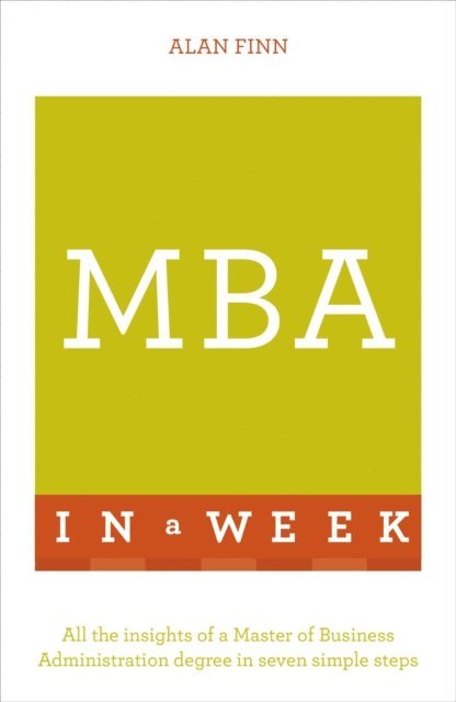 Alan Finn - MBA In A Week, E-bok