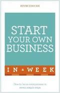 Start Your Own Business In A Week