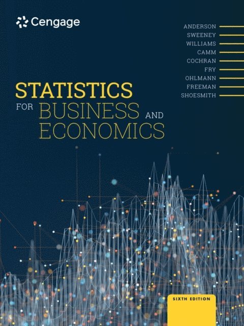 Anderson/Sweeney/Williams/Camm/Cochran/Fry/Ohlmann/Freeman/Shoesmith - Statistics for Business and Economics, E-bok. Tillgänglighet: Lägg i varukorg