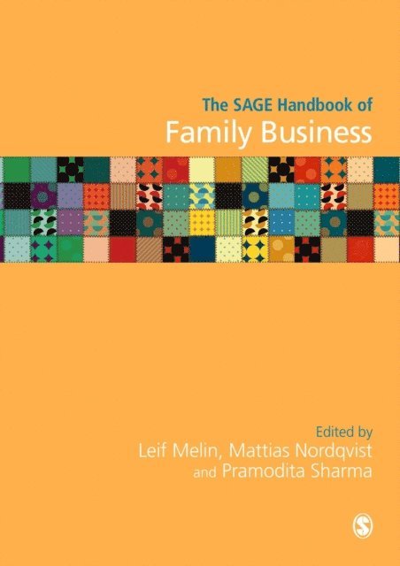 Pramodita Sharma, Mattias Nordqvist, Leif Melin - SAGE Handbook of Family Business, E-bok