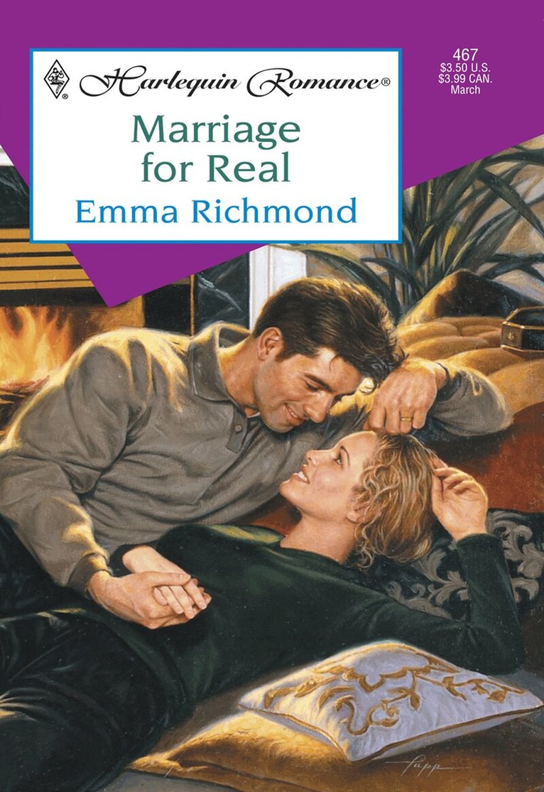 Emma Richmond - Marriage For Real, E-bok