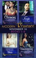Modern Romance November 2016 Books 5-8