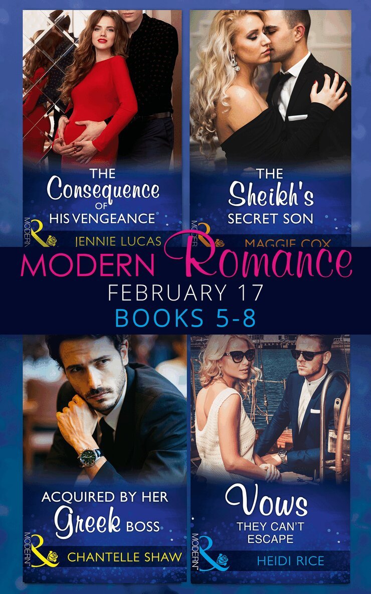 Jennie Lucas, Maggie Cox, Chantelle Shaw, Heidi Rice - Modern Romance February Books 5-8, E-bok