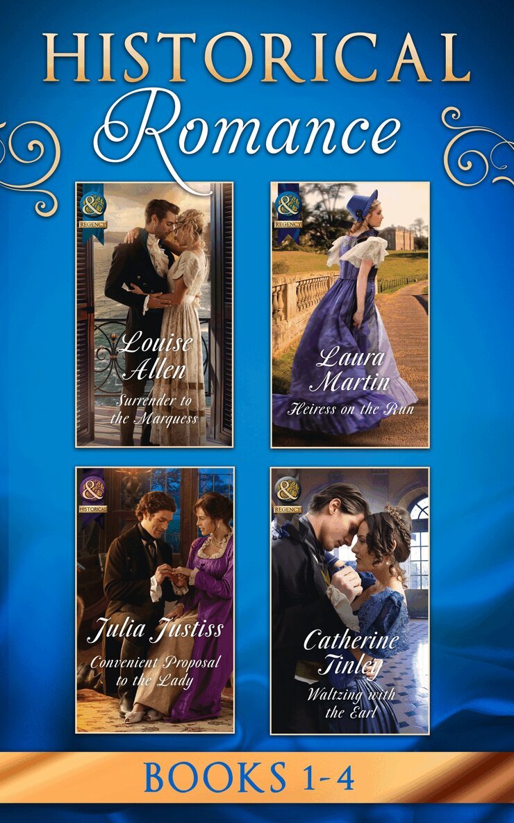 Louise Allen, Laura Martin, Julia Justiss, Catherine Tinley - Historical Romance March 2017 Book 1-4, E-bok