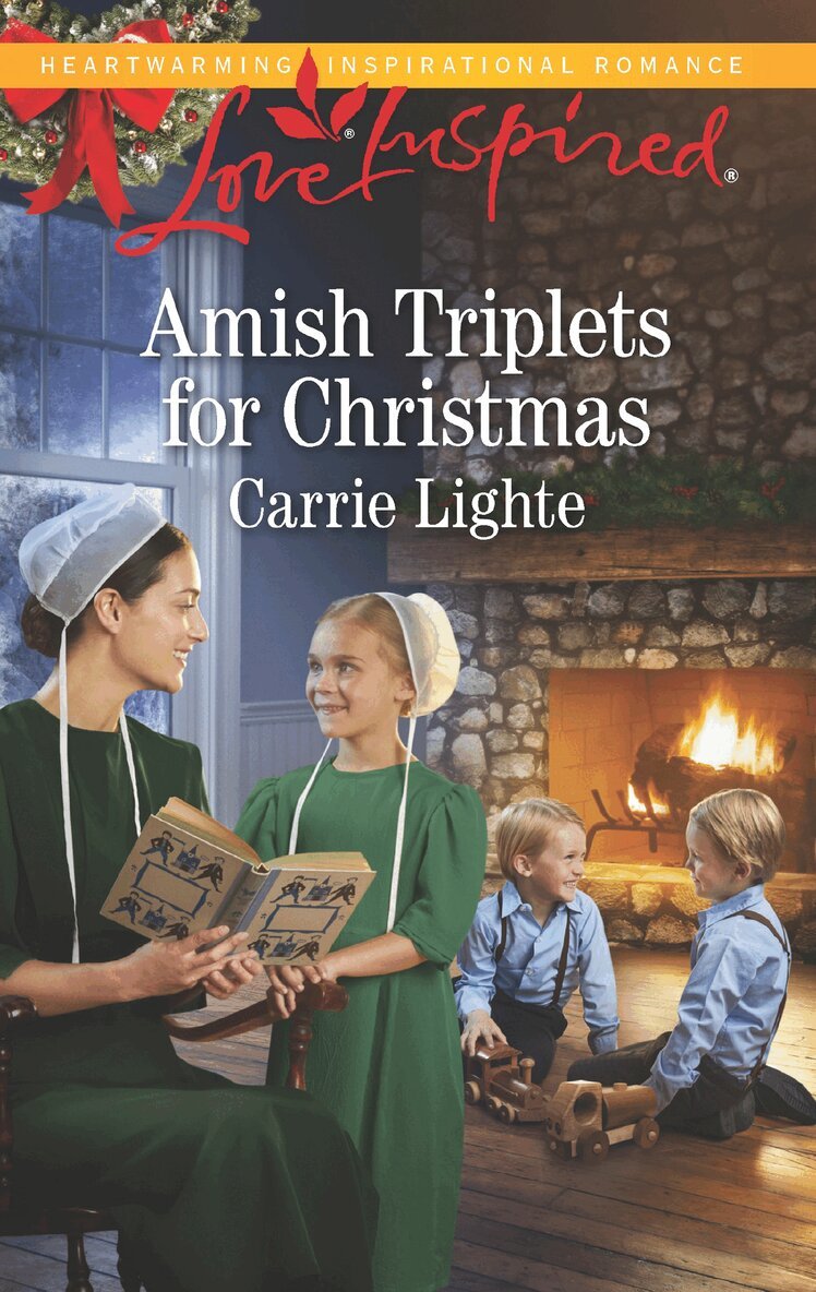 Carrie Lighte - Amish Triplets For Christmas, E-bok