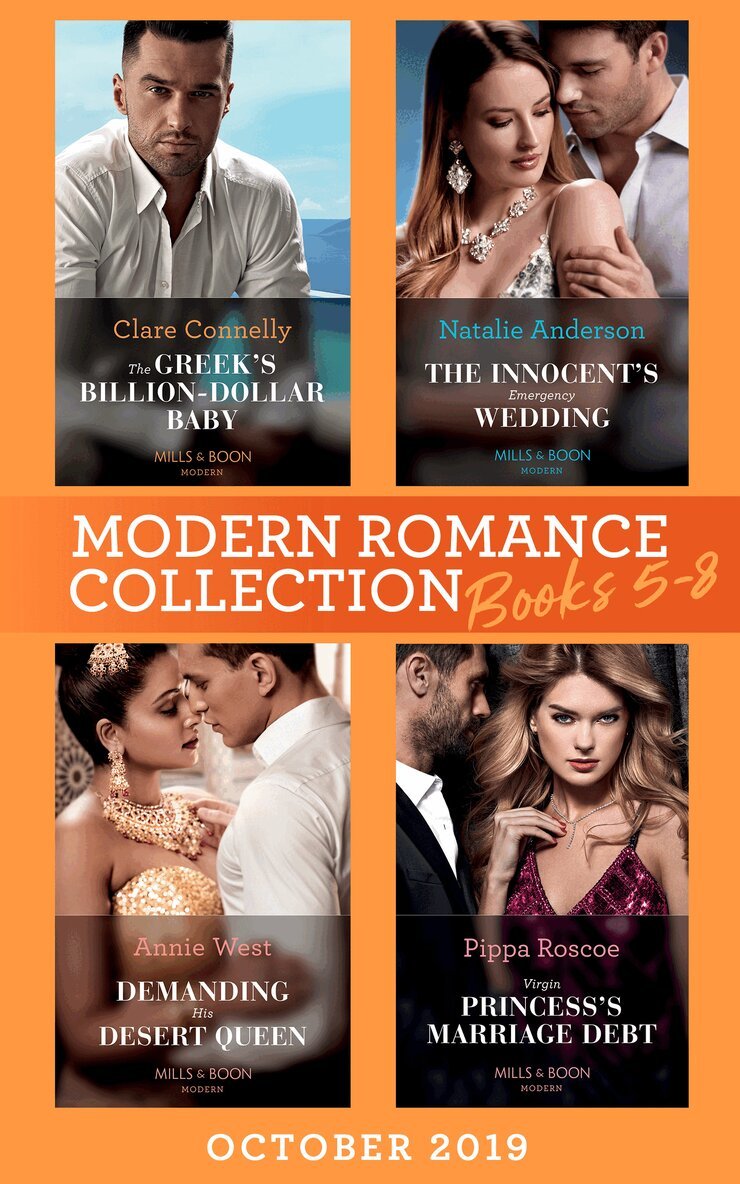 Clare Connelly, Natalie Anderson, Annie West, Pippa Roscoe - Modern Romance October 2019 Books 5-8, E-bok