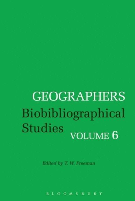 T. W. Freeman - Geographers, E-bok