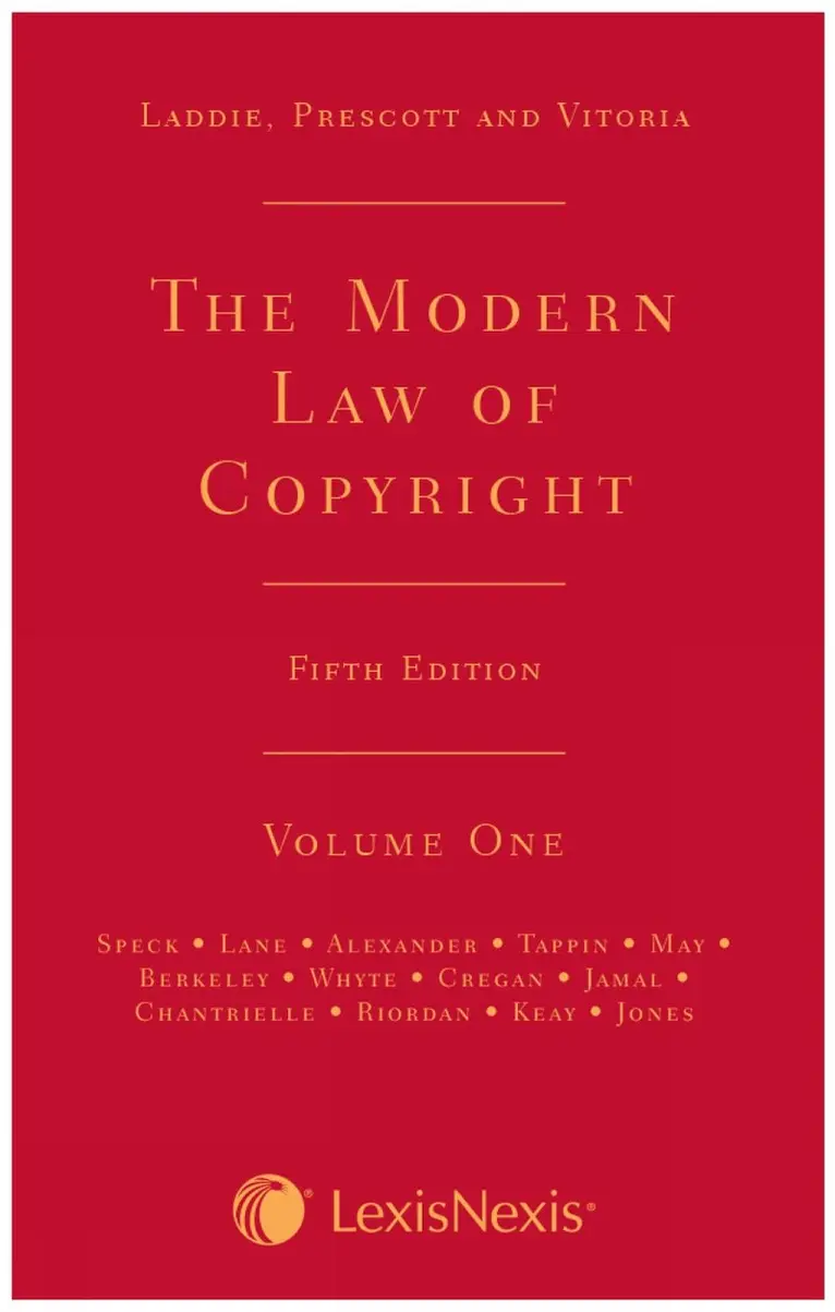 Michael Tappin, Daniel Alexander, Charlotte May, Adrian Speck, Iona Berkeley, Lindsay Lane, James Whyte, Quentin Cregan, Jaani Riordan, Isabel Jamal, Ashton Chantrielle, Maxwell Keay, Tom Jones - Laddie, Prescott and Vitoria: The Modern Law of Copyright Fifth edition, Inbunden. Tillgänglighet: Lägg i varukorg