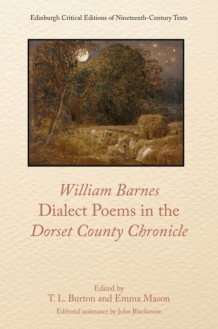T. L. Burton, Emma Mason - William Barnes, Dialect Poems in the Dorset County Chronicle, E-bok. Tillgänglighet: Lägg i varukorg