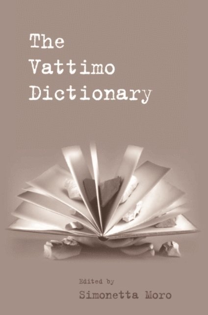 Simonetta Moro - Vattimo Dictionary, E-bok