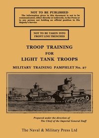 Troop Training for Light Tank Troops November 1939