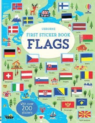First Sticker Book Flags av Holly Bathie