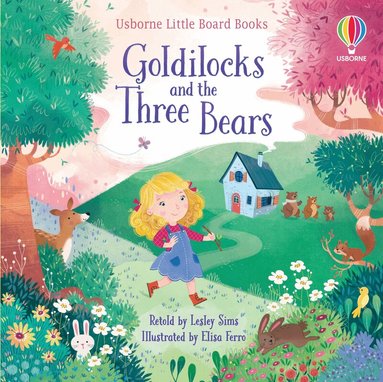 Lesley Sims - Goldilocks and the Three Bears, Kartonnage