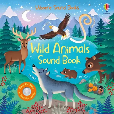 Sam Taplin - Wild Animals Sound Book, Kartonnage