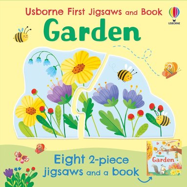Matthew Oldham - Usborne First Jigsaws and Book: Garden, Häftad
