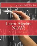 Learn Algebra NOW!: Algebra for the Person Who Has Never Understood Math!