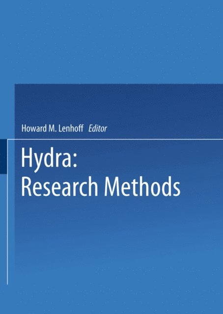 Howard Lenhoff - Hydra: Research Methods, E-bok