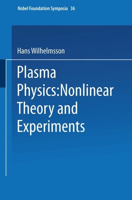 Hans Wilhelmsson - Plasma Physics, E-bok