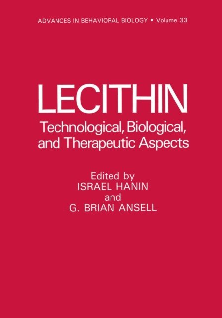 Israel Hanin - Lecithin, E-bok