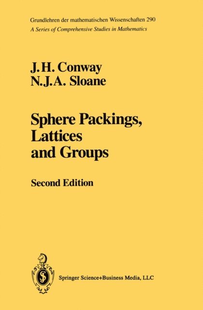 N.J.A. Sloane, J.H. Conway - Sphere Packings, Lattices and Groups, E-bok