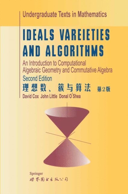 DONAL OSHEA, John Little, David Cox - Ideals, Varieties, and Algorithms, E-bok