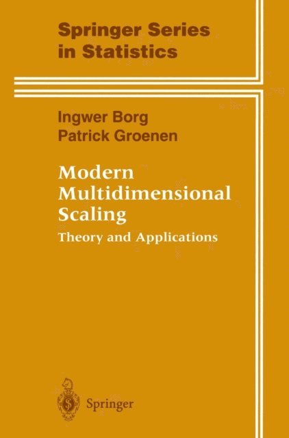 Patrick Groenen, Ingwer Borg - Modern Multidimensional Scaling, E-bok