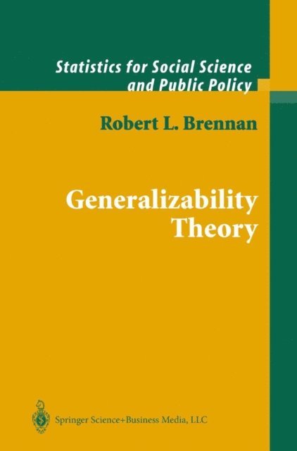 Robert L. Brennan - Generalizability Theory, E-bok