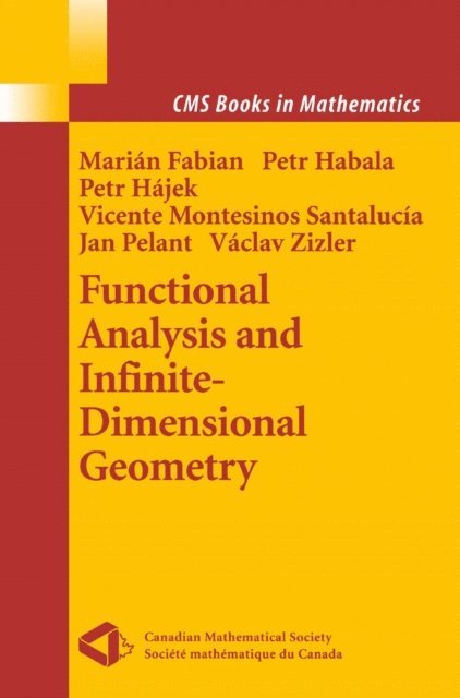 Vaclav Zizler, Jan Pelant, Vicente Montesinos Santalucia, Petr Hajek, Petr Habala, Marian Fabian - Functional Analysis and Infinite-Dimensional Geometry, E-bok